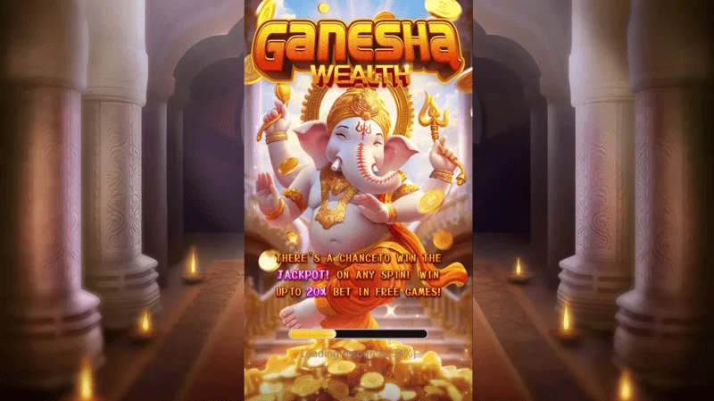 Ganesha Wealth - game loading screen
