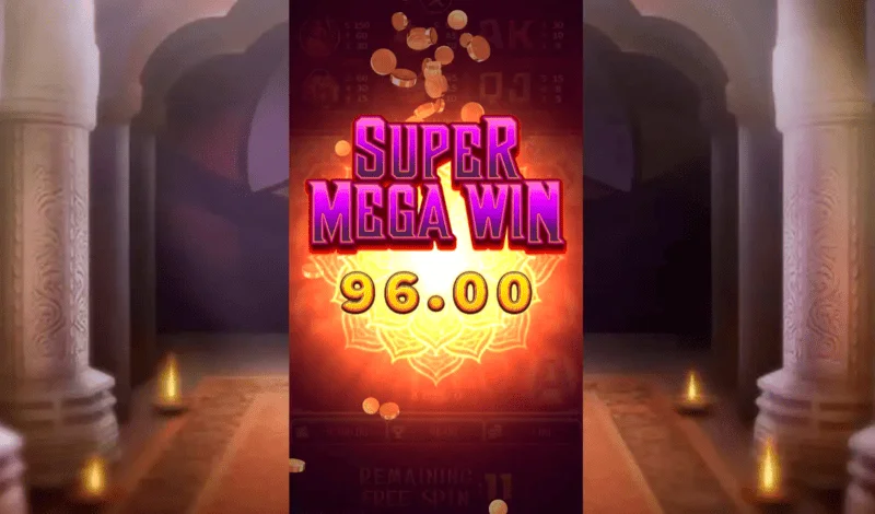 Ganesha Wealth - super mega win screen